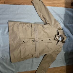 Calvin Klein Men's Beige Trench Coat